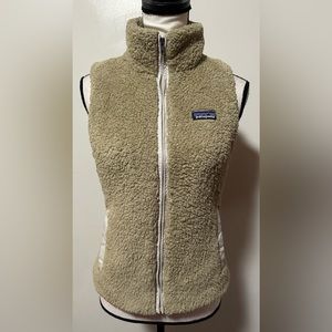 Patagonia Women’s Los Gatos Brown Fleece Vest Sz Xs